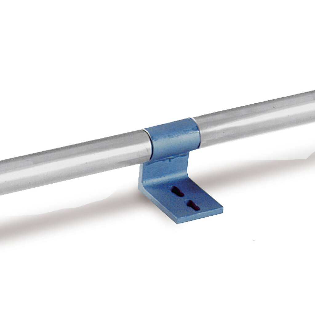 Tussenhouder voor ronde buisrail KRAUSE®, aluminium Product afbeelding: Tussenhouder voor ronde buisrail KRAUSE®, aluminium